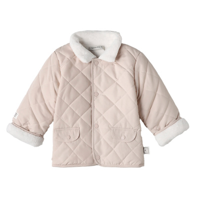 Куртка демисезонная для девочки Крошка Я бежевая 1